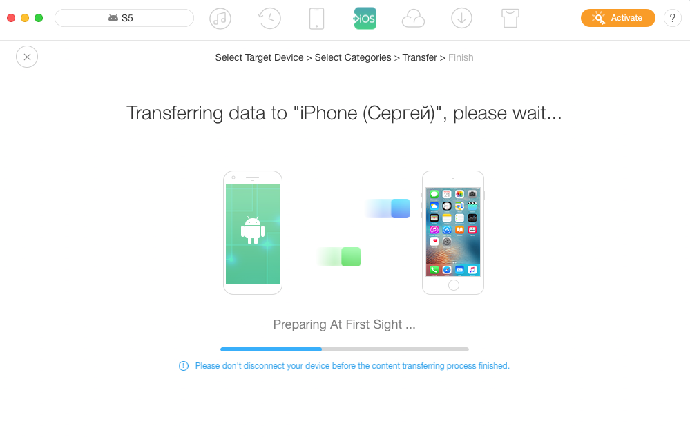 Как перенести данные со старого iPhone или Android на iPhone 7s8