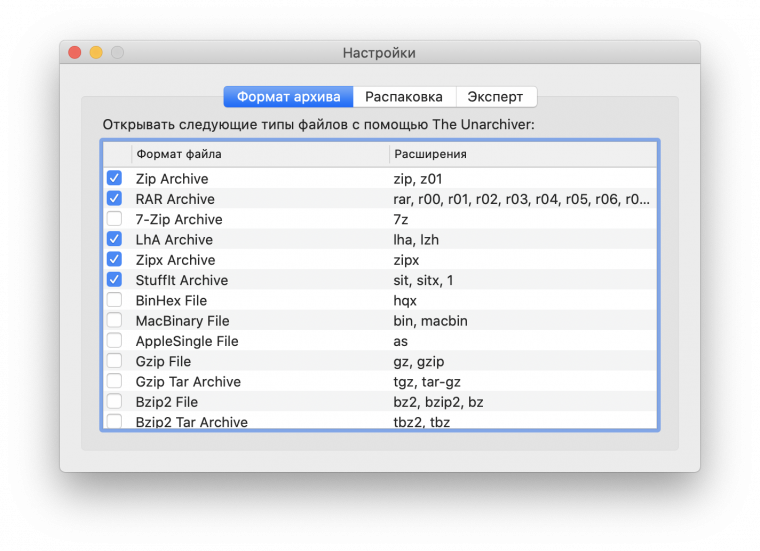 The Unarchiver